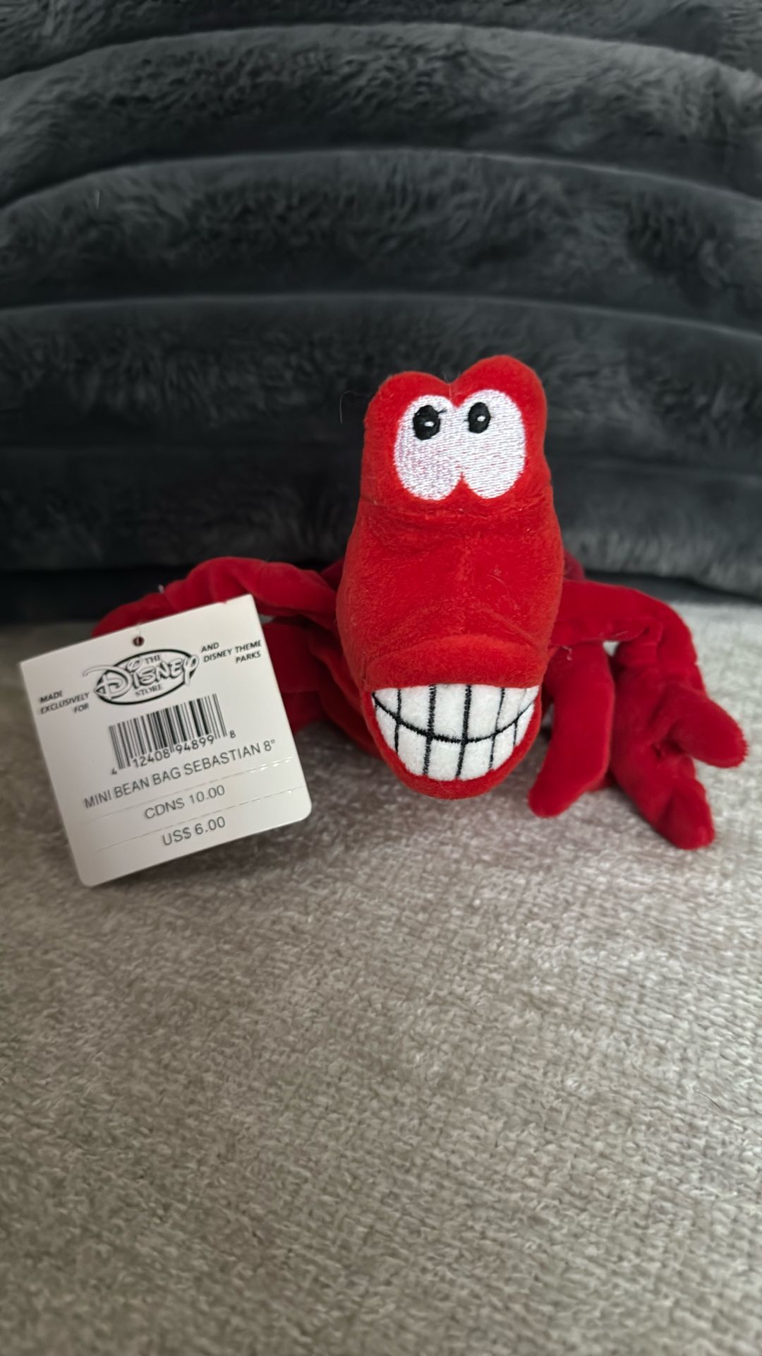 Disney Sebastian Mini Beanbag