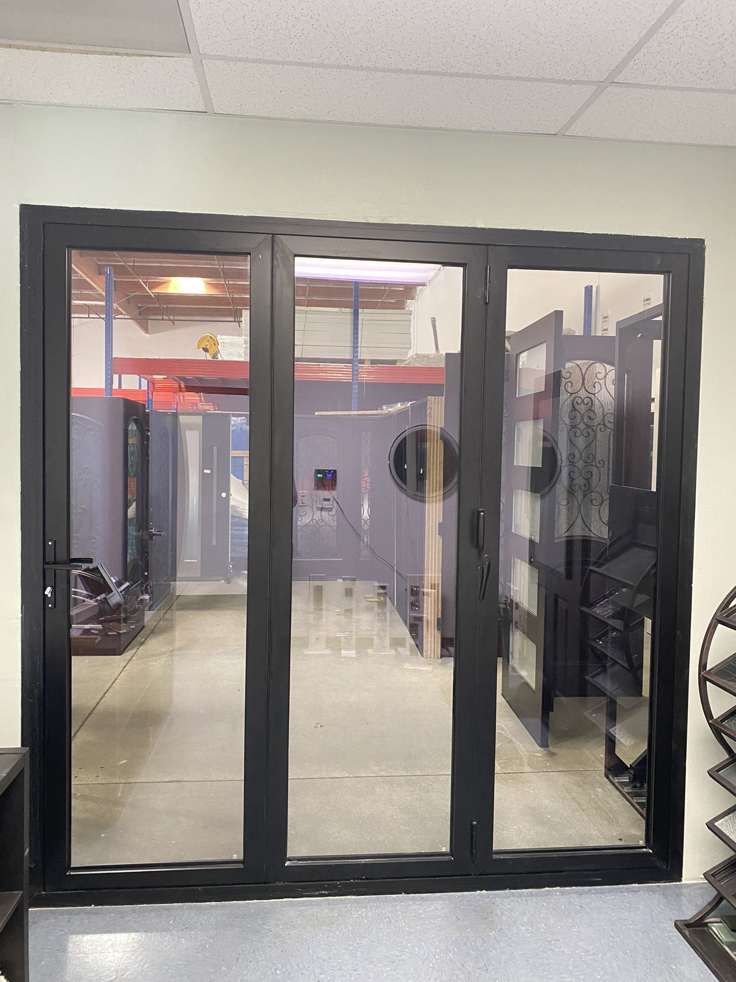 Aluminum Folding Door In Stock