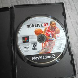PlayStation 2 NBA Live 07 - PS2 Video Game Tested And Working 