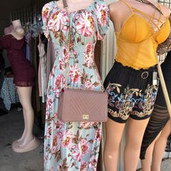 Long Floral Dress 