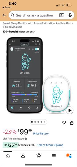 Baby Monitor (sense-u)