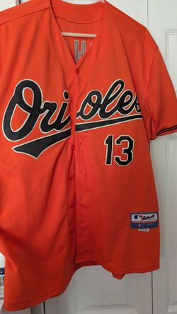 Baltimore Oriole Machado Jersey men size L