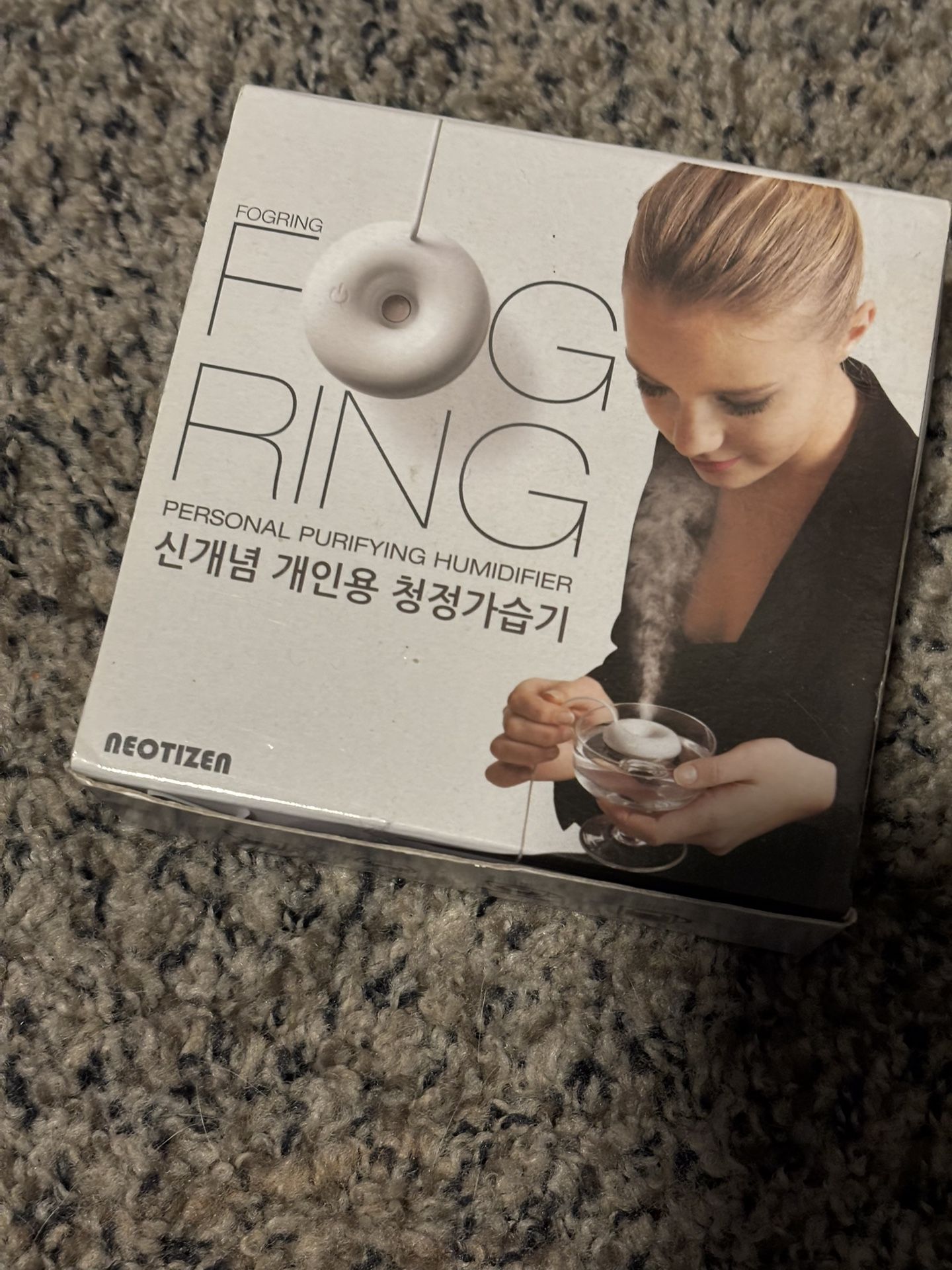 Fog Ring Personal Travel Purifying Humidifier *NEW*