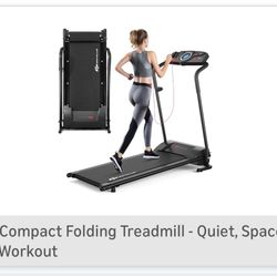Goplus Compact Folding Treadmill