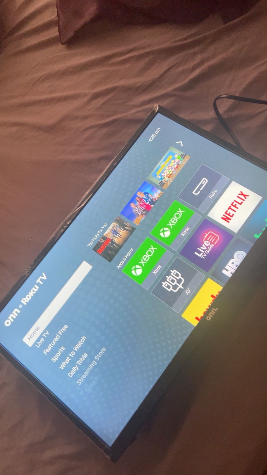 Roku Tv 24” Inch With Remote