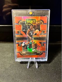 Ausar Thompson Rookie Select Red Color Match /199