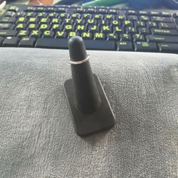 Sterling Silver Band Sz 3.  ( 2mm)