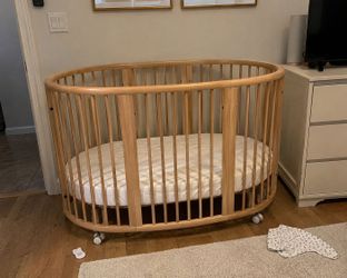Stokke crib &mattress