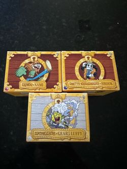 SpongeBob McDonald's toys NEW