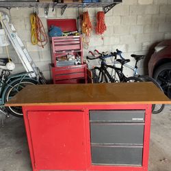 Craftsman Work Bench With Storage