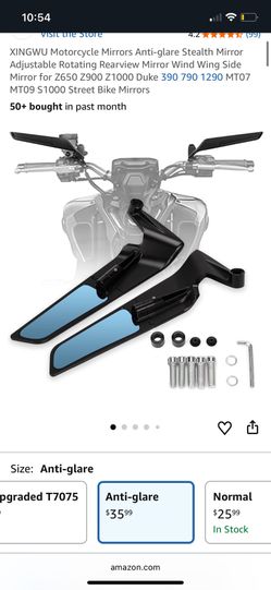 Motorcycle Rear view Mirror Wind Wind Side Mirror 