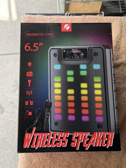 6.5” Wireless Speaker