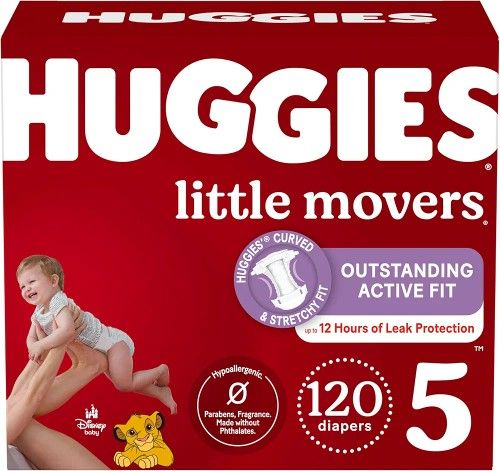 Huggies Diapers Size 5 120count