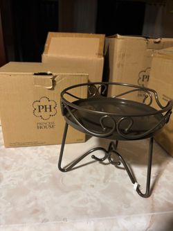 Princess House Fantasia metal beverage dispenser base