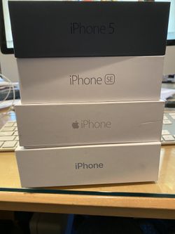 IPhone Boxes for Sale - 5, SE, 6, and X