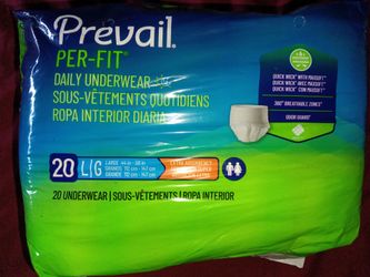 Prevail underwear diapers
