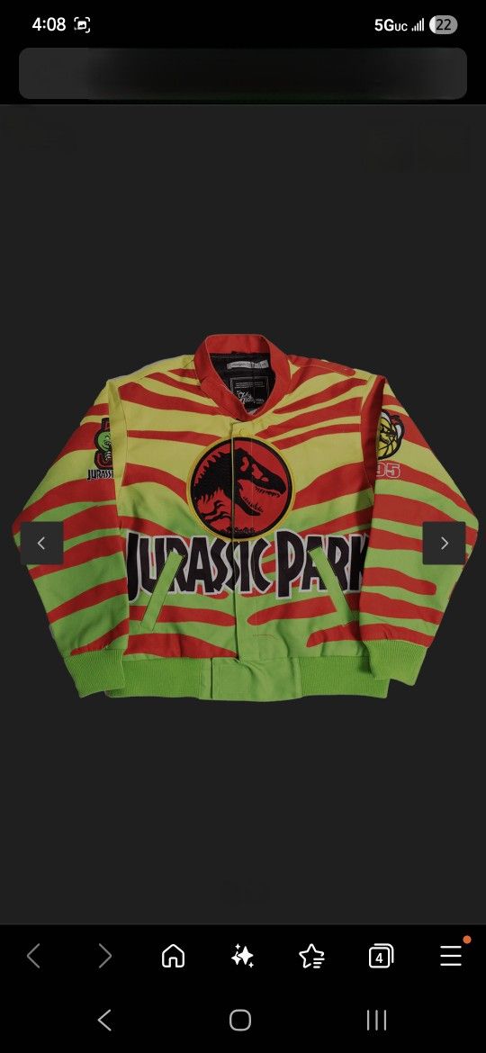 Jurassic Park Racing Jacket