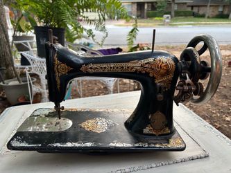 Very old antique Singer sewing machine