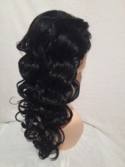 100 Percent Pure Human Hair Lace Front Wig 