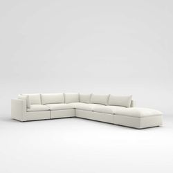 Lotus Deep Modular 5-Piece Sectional Sofa