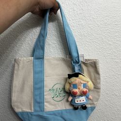Trader Joe's Mini Tote Bag 🩵