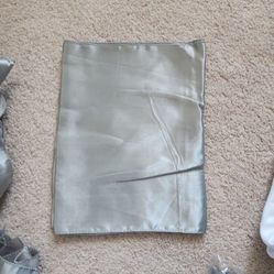 12 Silver Chair/table Sashes