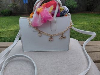 White Charmed hand bag
