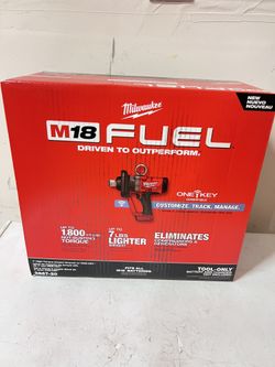 Milwaukee M18 FUEL ONE-KEY 18V Brushless Cordless 1 in. Impact Wrench with Friction Ring tool only 