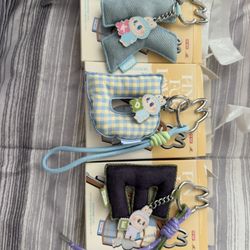 Labubu Letter Keychain 