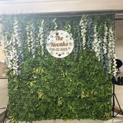 Artificial Flower Wall