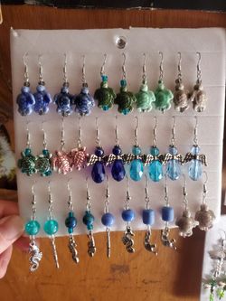 Custom Handmade Jewelry Earrings 
