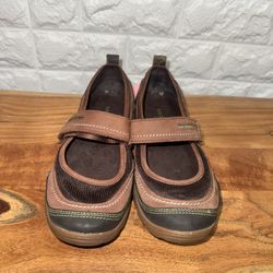Merrell Mimosa Emme Cocoa Mary Jane Shoes Women’s 6 Brown Slip On Casual Comfort