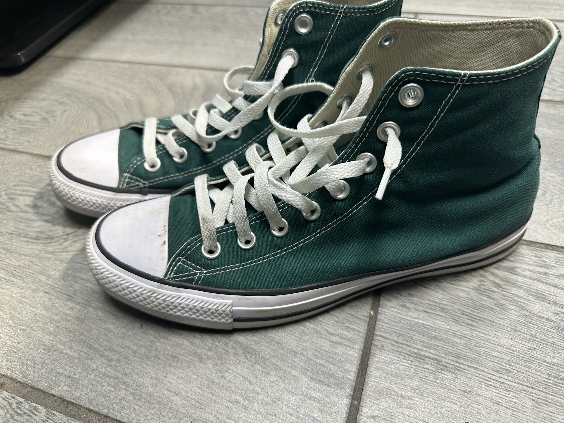 Green Converse 