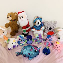 Musical Dancing Plush Toys $3- $5 Each