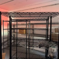 Heavy Duty Adjustable Wire Storage Shelving – 3 Units