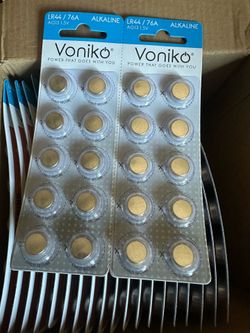 Voniko AG13 LR44 Batteries (20pack)