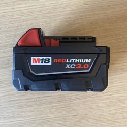 MILWAUKEE M18 3.0 AH  BATTERY DRILL 