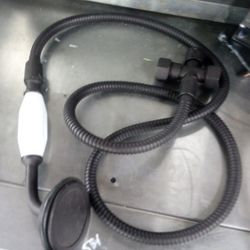 Porcelain Shower Head 6' Hose