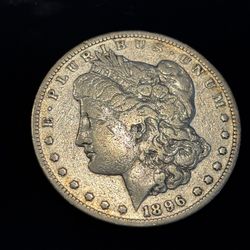 1896-S Morgan Silver Dollar – Original, Uncleaned