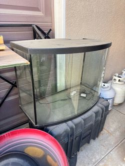 Top Fin 36 Gallon Bow Front Aquarium