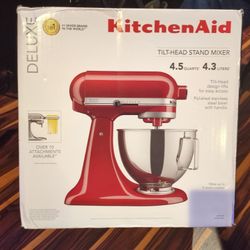 Kitchen Aid Tilt Head Stand Mixer DELUXE 