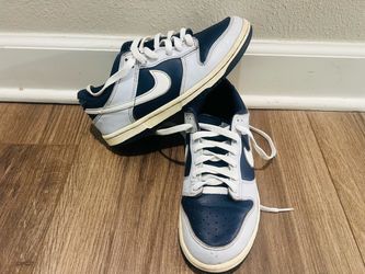 Nike Dunk Low Football Grey Midnight Navy (GS)