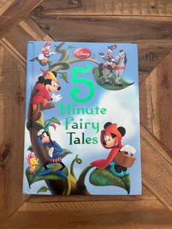 Disney 5-Minute Fairy Tales Hardcover Storybook Treasury – Like New