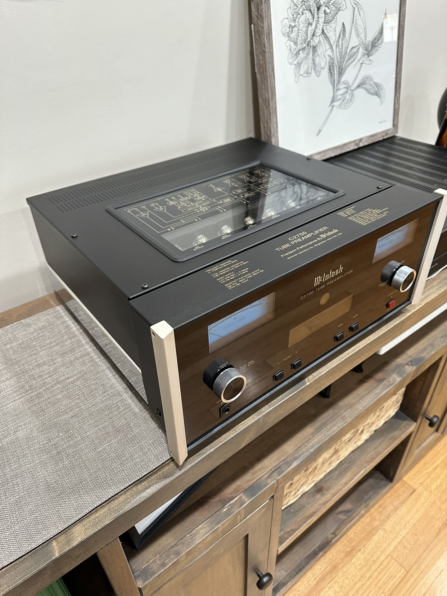 McIntosh C2700 Tube Preamplifier