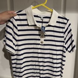 Women's Large Striped Top
