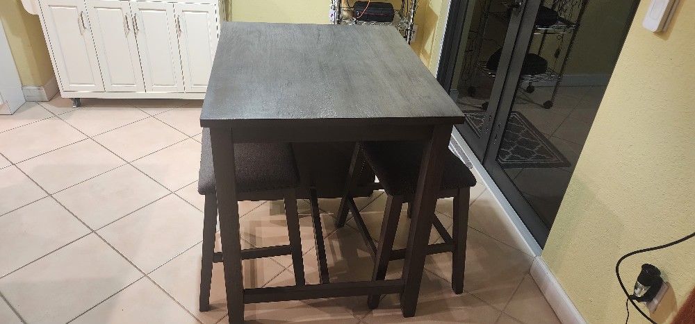 Breakfast High Top Table