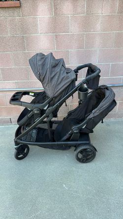 Graco double seat and stand stroller