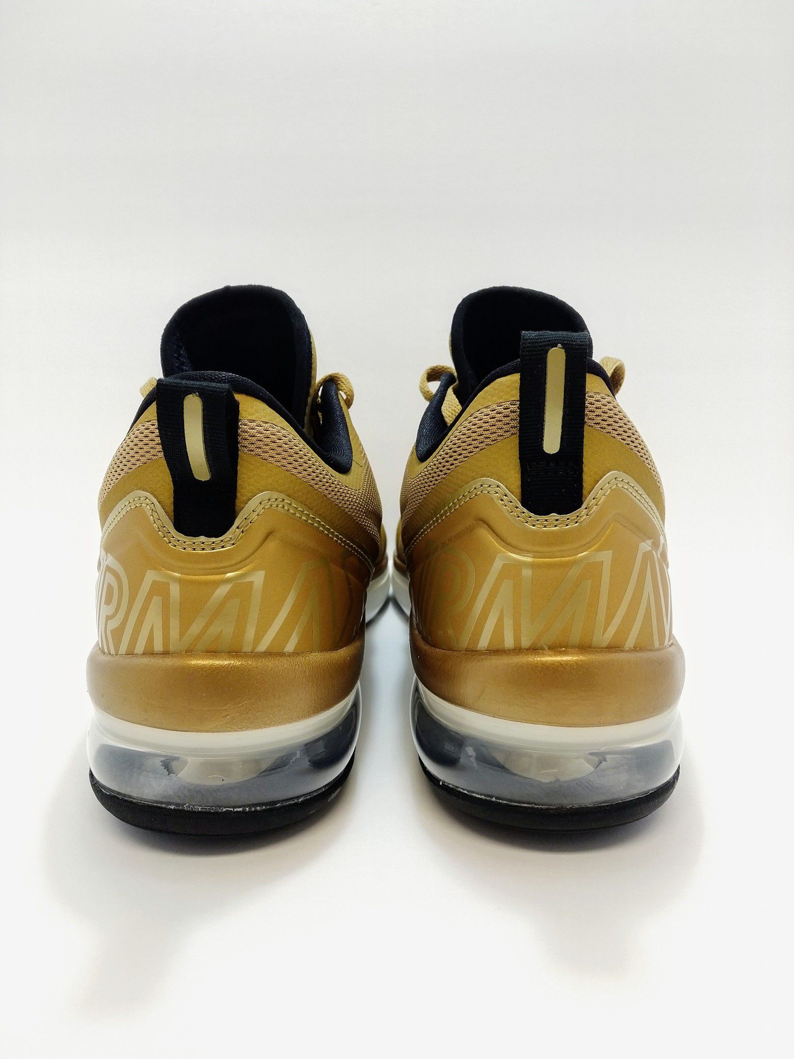 NIKE AIR MAX FURY SHOES metallic gold red desert AA5739 700 MSRP $120 ...
