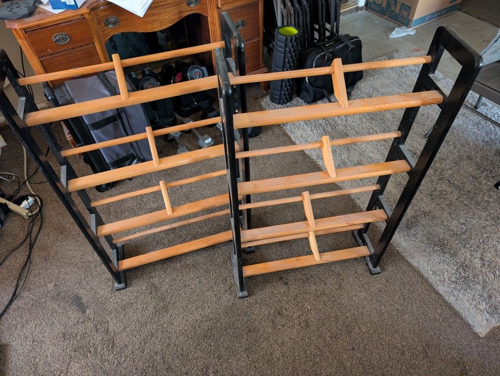 DVD/CD/SHOE RACK $20
