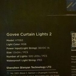 Govee Curtain Lights